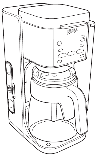 PREPARACI&Oacute;N DE SU CAFETERA NINJA&reg; DUALBREW XL HOT - Paso 2