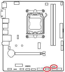 Descripci&oacute;n general de los componentes - Conectores JFP1/JFP2
