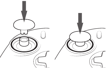 Cambiar los cabezales de los joysticks - Paso 2