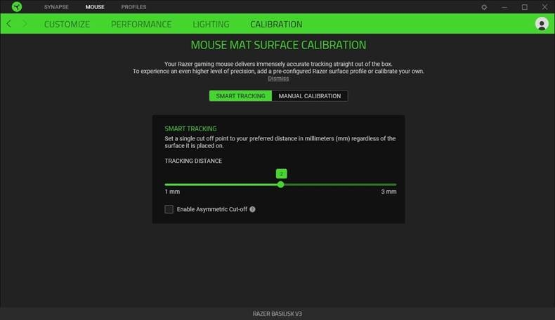 CONFIGURACI&Oacute;N - PESTA&Ntilde;A RAT&Oacute;N - Calibraci&oacute;n - Paso 1
