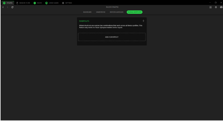 CONFIGURACI&Oacute;N DE TU DISPOSITIVO - Adici&oacute;n de atajos globales
