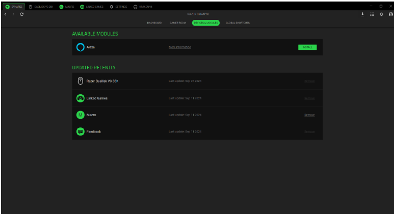 CONFIGURACI&Oacute;N DE TU DISPOSITIVO - Subpesta&ntilde;a M&oacute;dulos