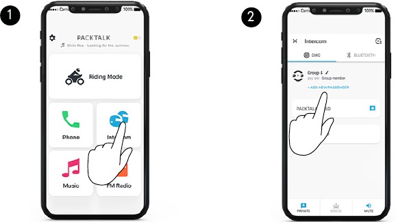 DMC Intercom - Adding Bluetooth passenger
