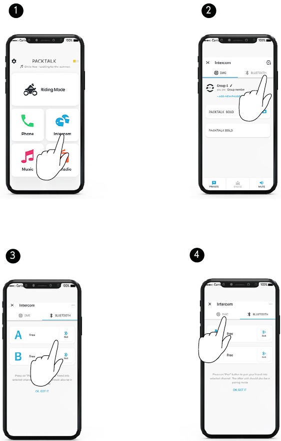 Music Sharing - Setting a Sharing Partner