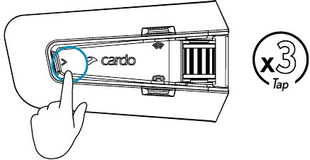 Radio - Inicio de un escaneo