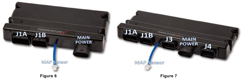 Conectores de la ECU