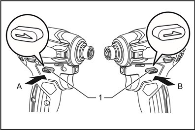 FUNCTIONAL DESCRIPTION - Reversing switch action