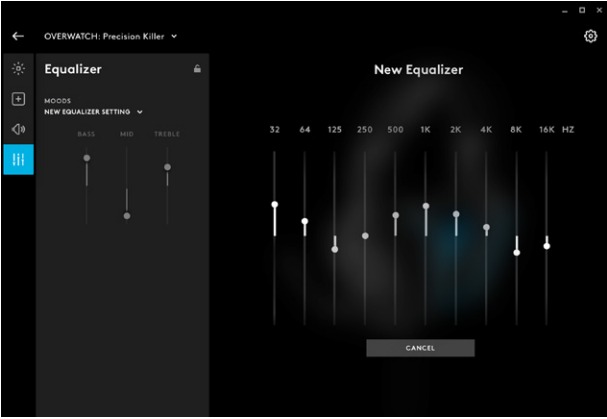 CAMBIAR LA CONFIGURACI&Oacute;N DE LA UNIDAD - Ecualizador Personalizado