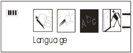 Ajuste de idioma - Paso 1