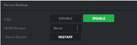 Configuraci&oacute;n AV - Ajustes del dispositivo