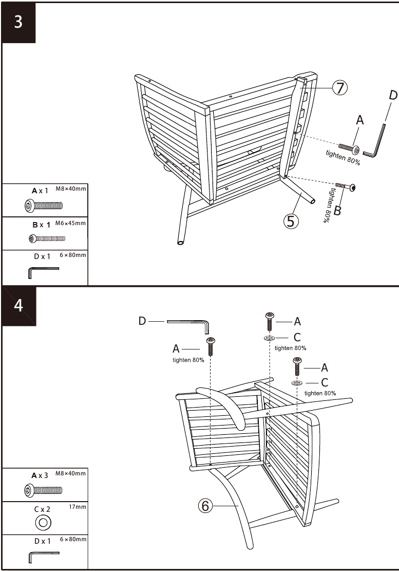 Instrucciones de montaje - Paso 3