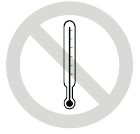 Mantenga su Carbonator de Aarke y su botella de PET alejados de temperaturas extremas.