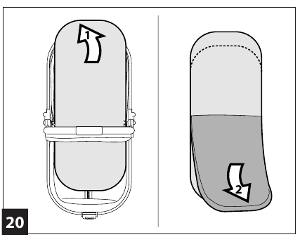 Retirar la funda blanda - Paso 2