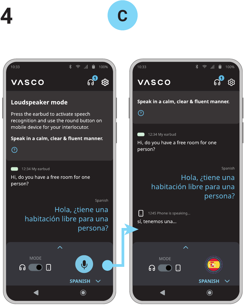 Conversaci&oacute;n - Paso 4