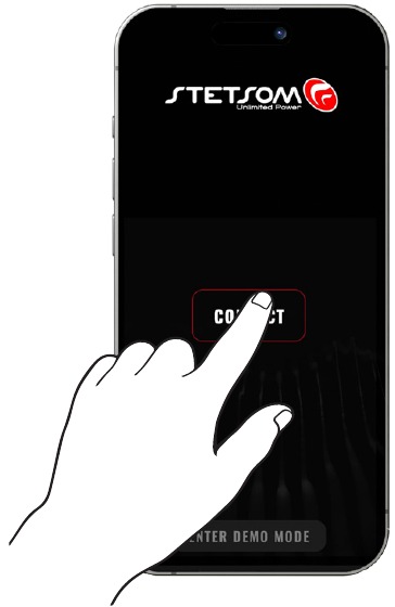 C&oacute;mo conectar el amplificador a la APP - Paso 1