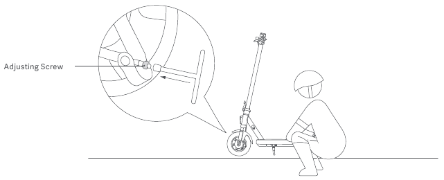 Ajustar el freno mec&aacute;nico