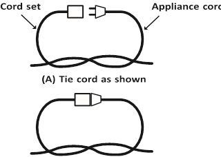 M&eacute;todo para asegurar el cable de extensi&oacute;n