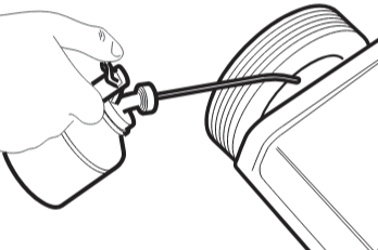 Mantenimiento del cortac&eacute;sped - Paso 4 - Lubricaci&oacute;n