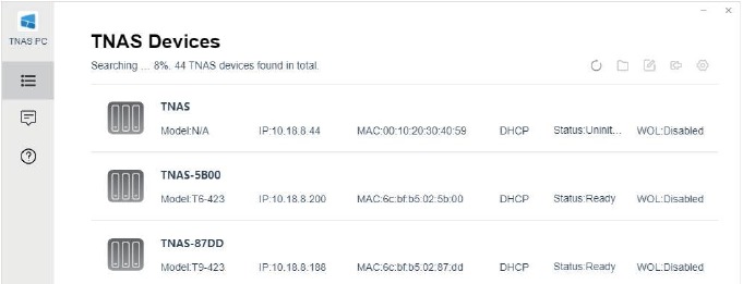 Primeros pasos: guardar archivos en TNAS