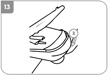 ASIENTO - AJUSTE DEL RESPALDO - Paso 2