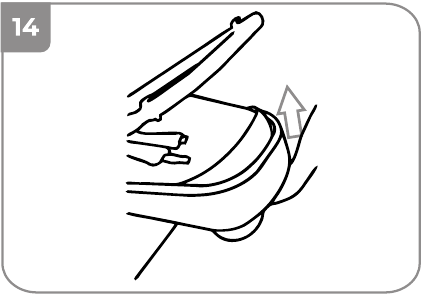 ASIENTO - AJUSTE DEL RESPALDO - Paso 3