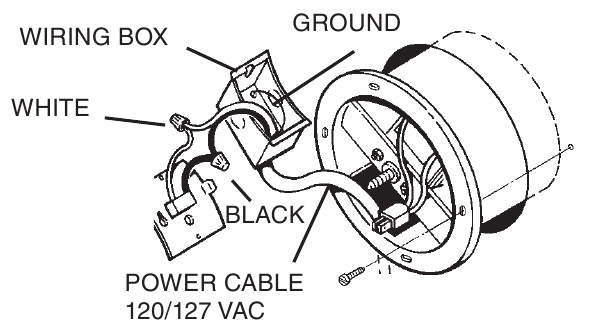 CONECTE EL CABLEADO DEL VENTILADOR