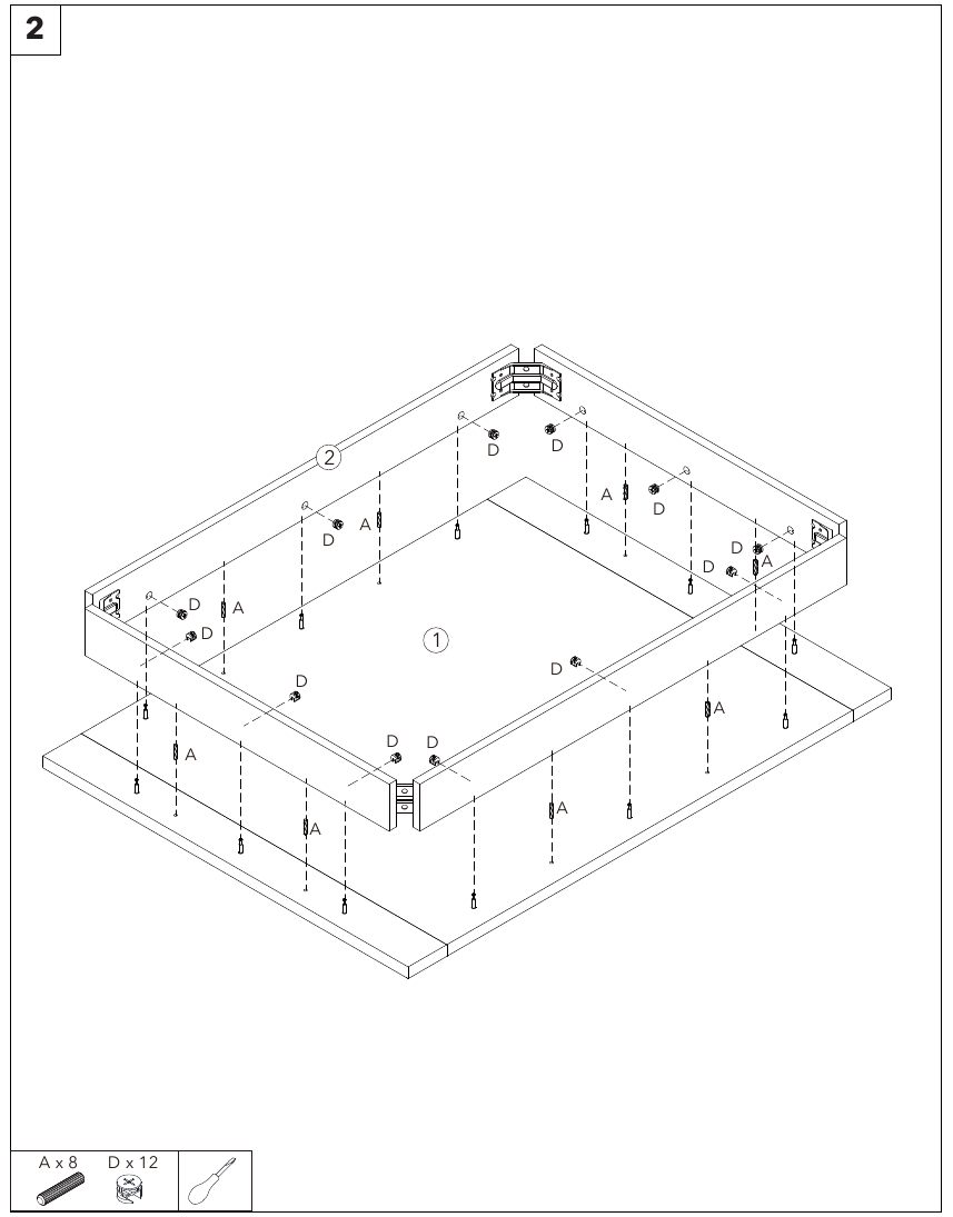 Instrucciones de montaje - Paso 2