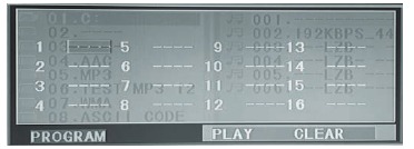Reproducci&oacute;n programada