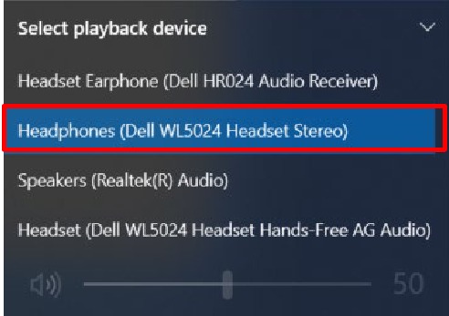 Conexi&oacute;n de los auriculares: paso 4