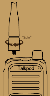 Montaje de la antena