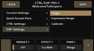 Ajustes EXP