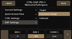 Rango de expresi&oacute;n - Paso 1