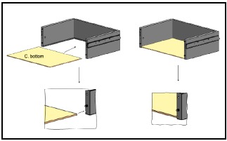 Montaje de la caja del caj&oacute;n - Paso 5