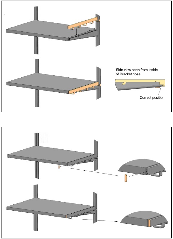 Instalaci&oacute;n del gancho de soporte