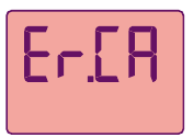 Mensaje de error: Error de calibraci&oacute;n. Si esto ocurre repetidamente, por favor contacte con la l&iacute;nea de atenci&oacute;n al cliente de cyclotest.