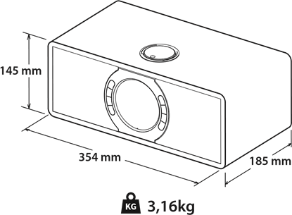 Especificaciones t&eacute;cnicas - Dimensiones