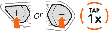 Subir y bajar el volumen