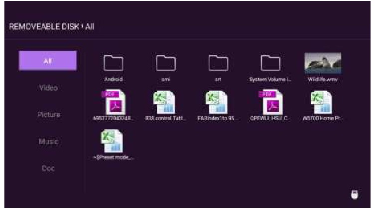 Visualizaci&oacute;n de archivos