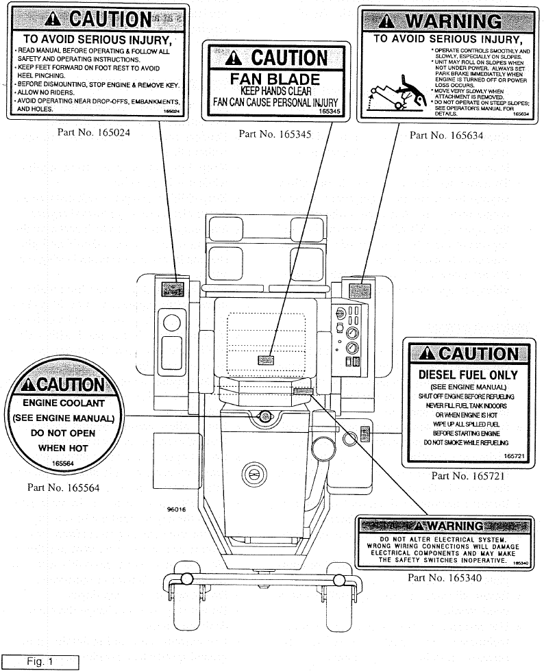 CALCOMAN&Iacute;AS DE SEGURIDAD