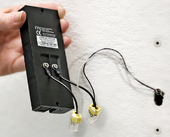 Conecte Ring Doorbell a sus cables existentes