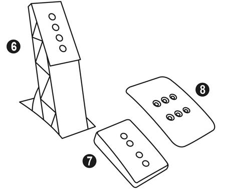 AJUSTE DEL JUEGO DE PEDALES