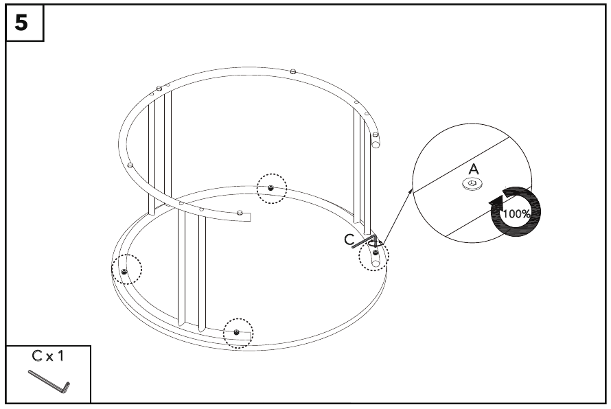 Instrucciones de montaje - Paso 4