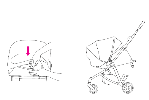 Inversi&oacute;n de los componentes textiles del asiento - Paso 4