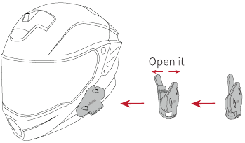 Instalaci&oacute;n del soporte para el G2P en el casco