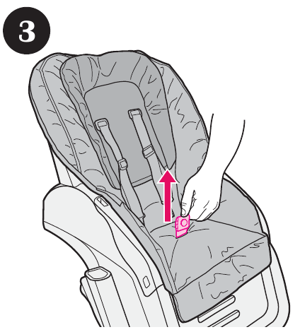 Colocaci&oacute;n del coj&iacute;n del asiento - Paso 3