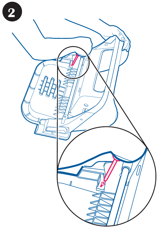 Montaje del asiento - Paso 2