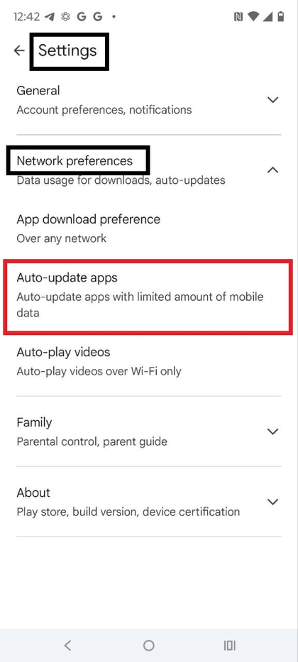 Desactivar la actualizaci&oacute;n autom&aacute;tica
