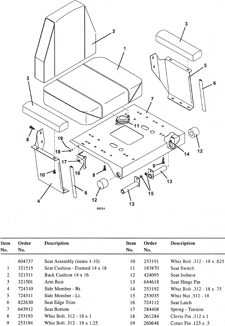 MONTAJE DEL ASIENTO