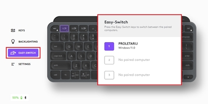 Multitarea con Easy-Switch