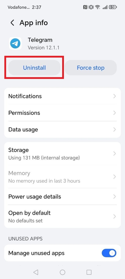 Desinstalaci&oacute;n de aplicaciones no utilizadas en el HONOR 400 Lite